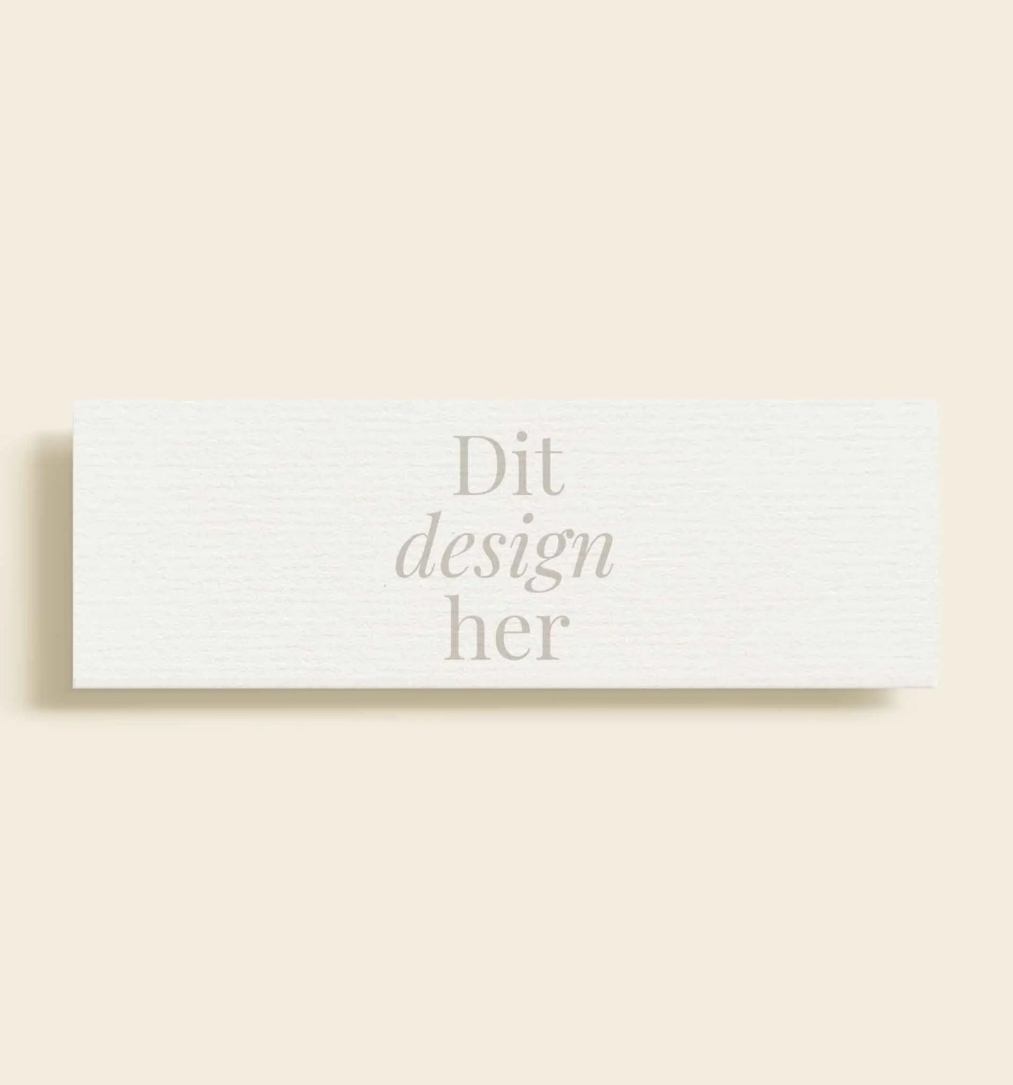 Eget design - Bordkort