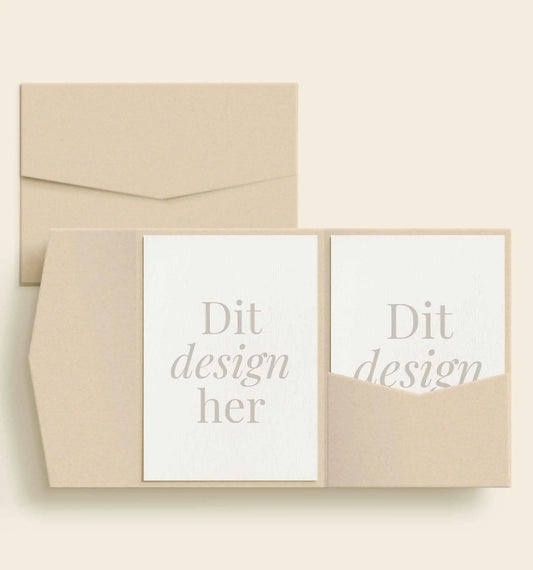 Eget design - Lommekuvert