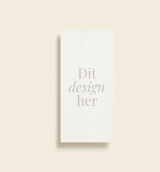 Eget design - Menukort